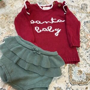 Santa Baby sweater set